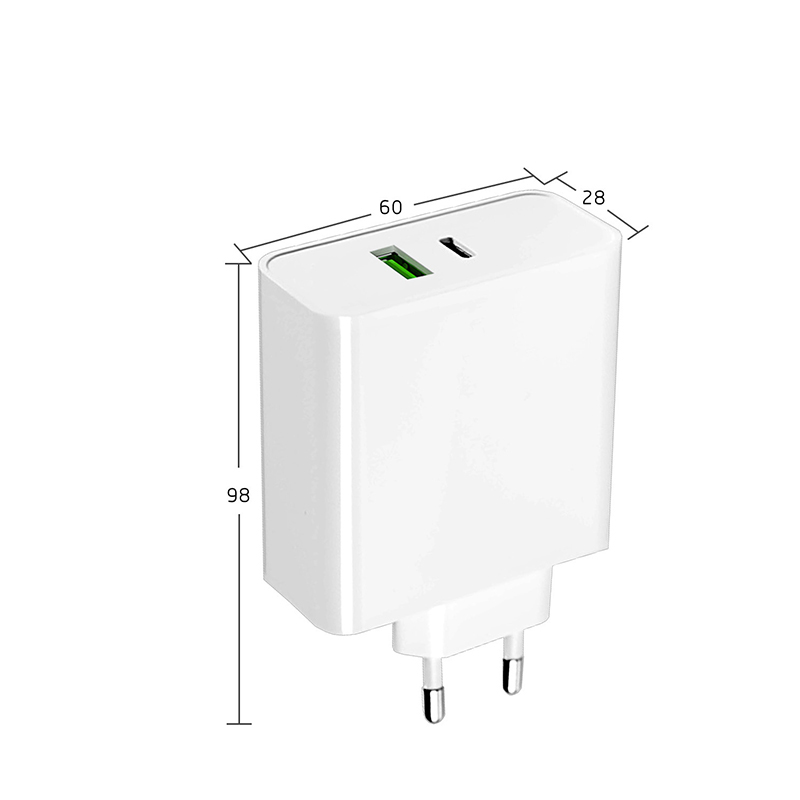 Chargeur PD 87W Chargeur rapide 2 ports