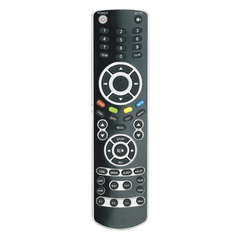 Vente chaude de haute qualité USB sans fil connectant une télécommande universelle noire pour toutes les marques LCD LED TV \/ TV satellite