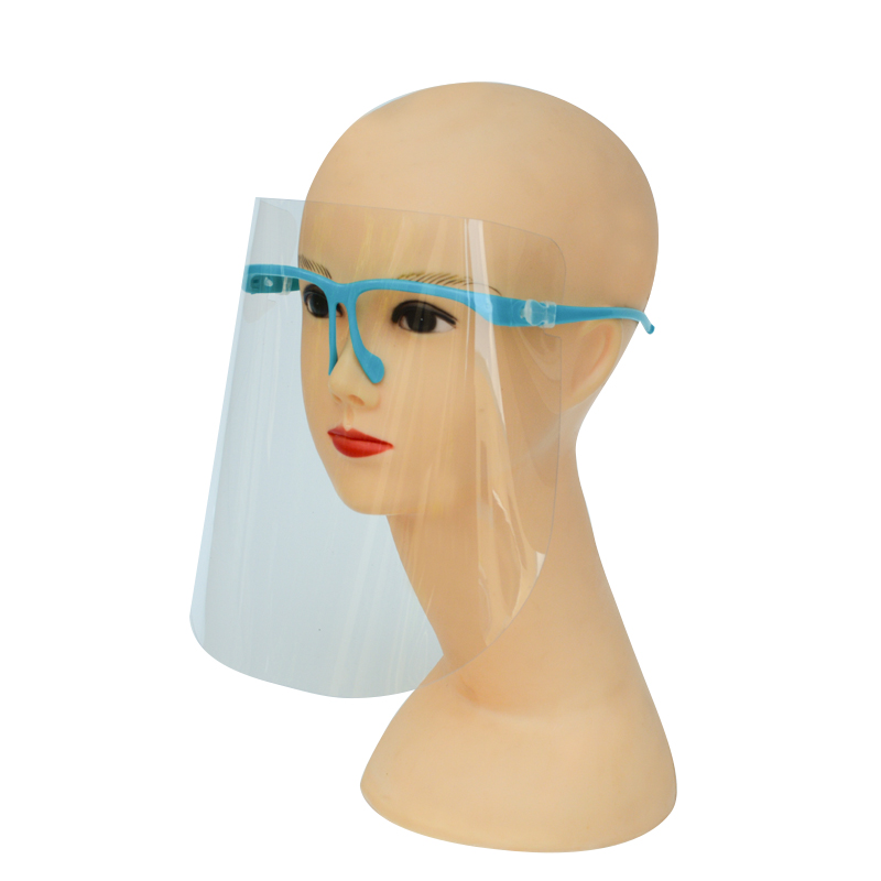 Prix ​​d'usine Clear Protective Anti Fog Face Shield Lunettes en plein air