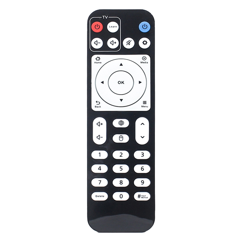 Souris à air infrarouge multifonctionnelle 2 en 1 de haute qualité, télécommande universelle DVB \/ décodeur \/ TV