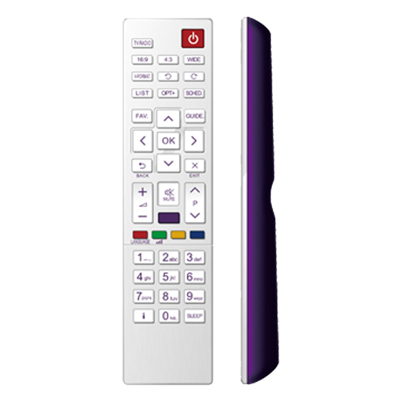 Télécommande universelle personnalisée TV \/ STB Télécommande multifonction pour boîtier décodeur