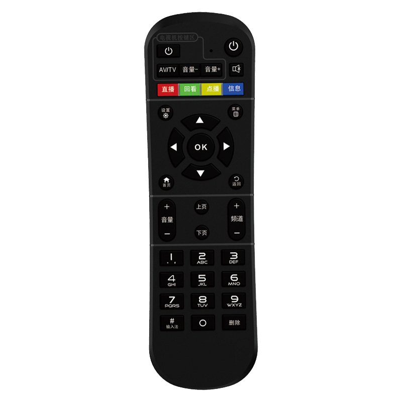 Usine OEM Nouveau Design Télécommande TV universelle de haute qualité à contrôle facile pour TV \/ décodeur