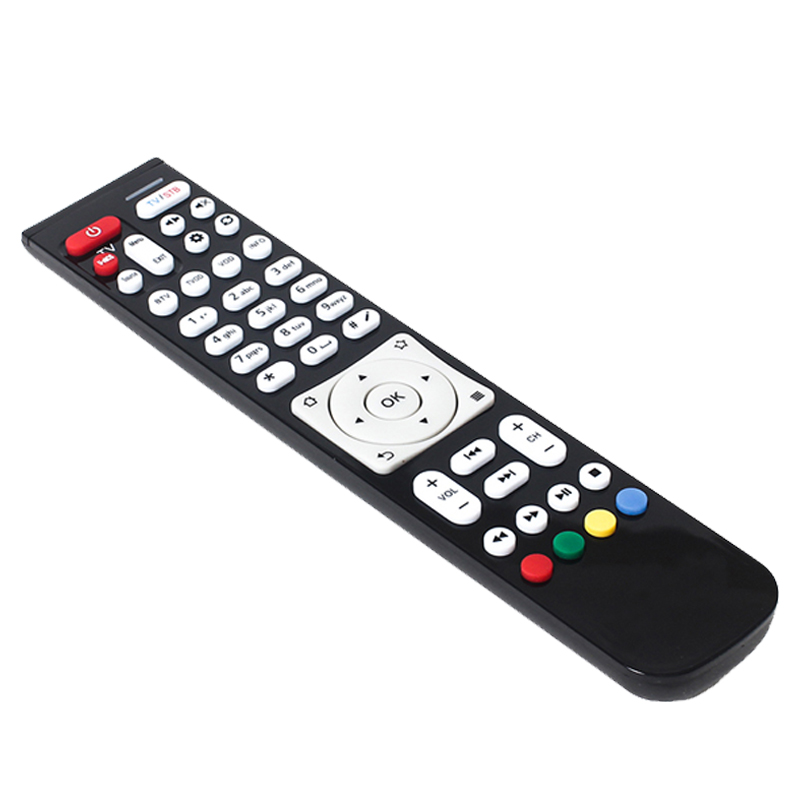 Petite télécommande universelle sans fil RF IR \/ 2.4G pour boîtier décodeur Smart TV \/ Android