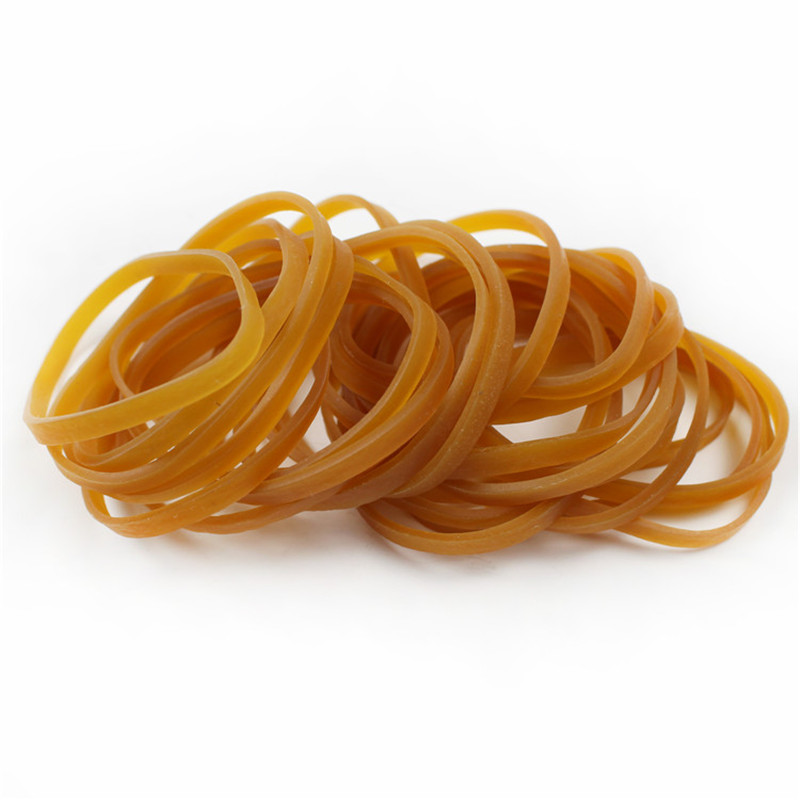 Fabricants bandes de caoutchouc élargies personnalisées jaune transparent industrie de la ténacité à haute élasticité bandes de caoutchouc agricoles