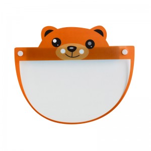 OEM Wholesale Fashion Safety réutilisable transparent Plastic Children\'s Mask