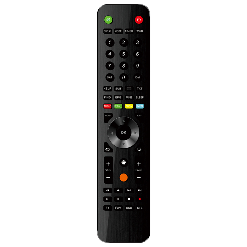 Haut de la page des ventes de l'usine télécommande de télévision JVC de précision multifonctionnelle télécommande de télévision sans fil ir / RF pour toutes les marques de télévision / décodeur