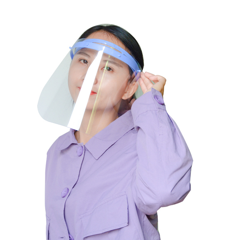 2021 Nouveau logo personnalisé de distributeur Écran facial réglable Safey
