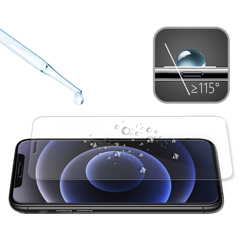 Film d'écran en verre trempé chaud 9h pour mini - épargnant d'écran iPhone 12 d'Apple