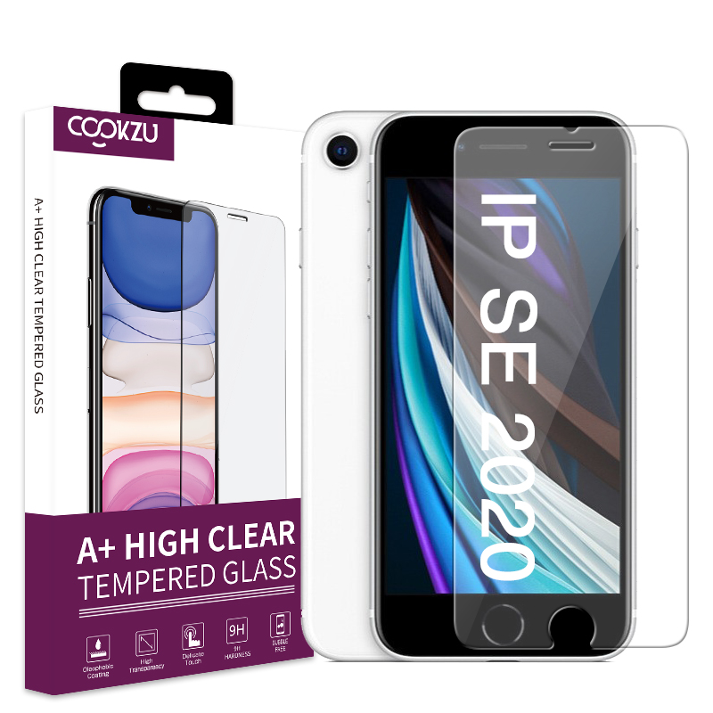 Film d'écran en verre trempé haut de gamme 9H pour Apple Iphone SE 2020 protecteur d'écran