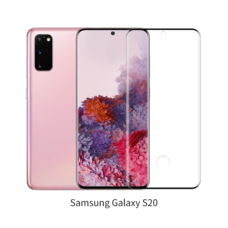 Film d'écran en verre trempé chaud 9h de haute qualité pour l'épargnant d'écran Samsung S20