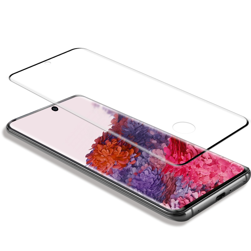 Film d'écran en verre trempé chaud 9h de haute qualité pour l'épargnant d'écran Samsung S20