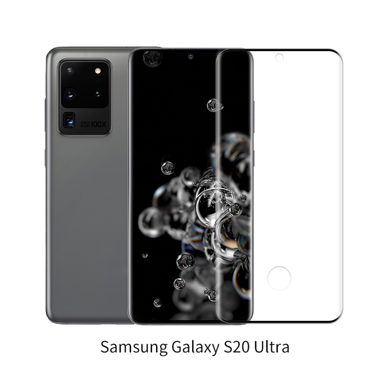 Film d'écran en verre trempé chaud 9h de haute qualité pour le super épargnant d'écran Samsung s21