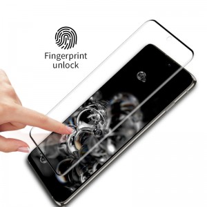 Film d\'écran en verre trempé chaud 9h de haute qualité pour le super épargnant d\'écran Samsung s21