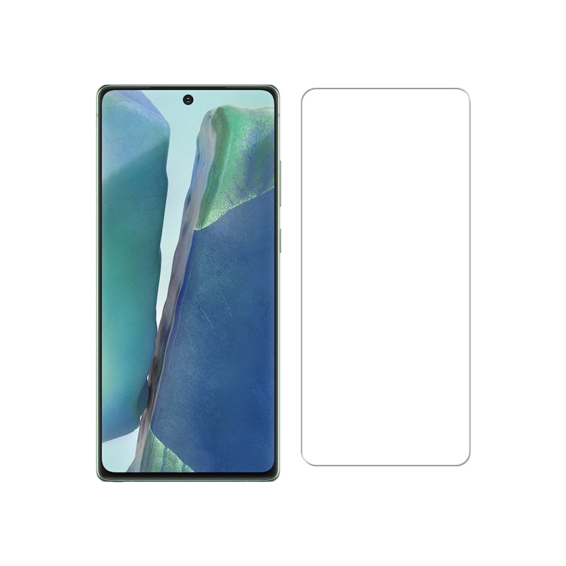 Film d'écran en verre trempé haut de gamme 9H pour le protecteur d'écran Samsung Note 20