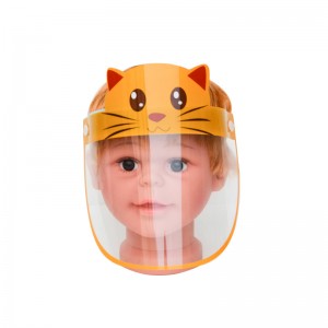 Bouclier facial en plastique pour enfants d\'isolement personnalisé OEM distributeur anti-buée