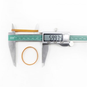 Ruban en caoutchouc de couleur primaire personnalisé par le fabricant ruban en caoutchouc industriel résistant à l\'usure et au vieillissement