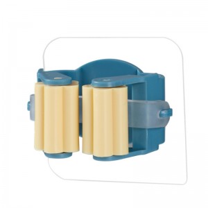 Support mural pour balai à balai mural plat en plastique JASON,nouveau clip de vadrouille mural détachable sans soudure puissant