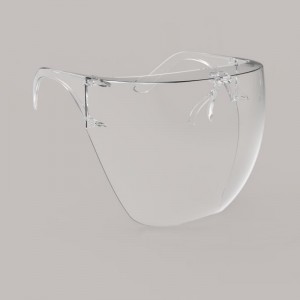 Écran facial en plastique de Blocc d\'équipement de sécurité anti-jet avec le cadre