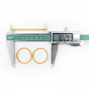 Fabricant en gros caoutchoucnaturel jaune transparent haute élasticité et ténacité crabe, bande de caoutchouc agricole liant le homard