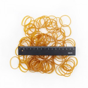 Fabricant en gros caoutchoucnaturel jaune transparent haute élasticité et ténacité crabe, bande de caoutchouc agricole liant le homard