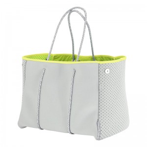 Sac de plage polyvalent ennéoprène avec poche intérieure à glissière et panneau mobile