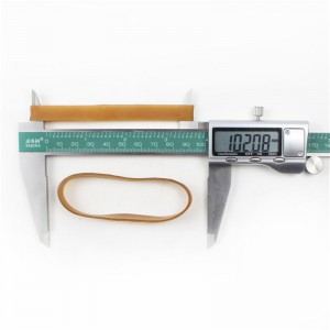 Fabricants Couleur personnalisée Couleur primaire élargi Bandes de caoutchouc Druable Température haute température et anti-âge Bague en caoutchouc