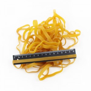 Fabricants sur mesure Bandes de caoutchouc longues et élargies de la ceinture de caoutchouc jaune haute température et anti-vieillissement