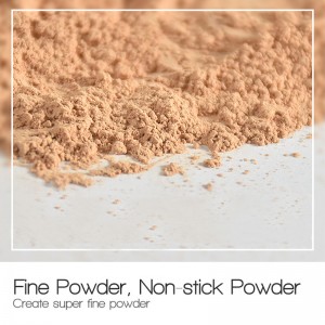 Contrôle de l\'huile translucide étanche de la poudre en vrac