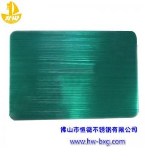 Panneau de dessin en fil d\'acier inoxydable couleurn ° 5