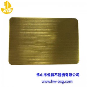 Couleur de la planche à dessin en acier inoxydable N ° 8