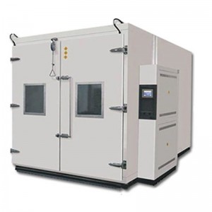Marcher dans la chambre de test de température et d\'humidité constante