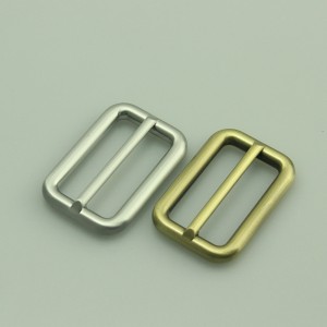 Boucle de sac, boucle de réglage double, accessoires en métal