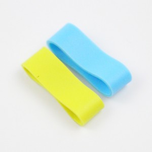 Ventes directes d\'usine de couleur vive, d\'élasticité élevée, de résistance à l\'usure et de bandes de caoutchouc de bureau à haute résilience