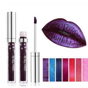 Lipstick LIQUIGHT LIGHTER DIAMANT LIPGloss métallique imperméable