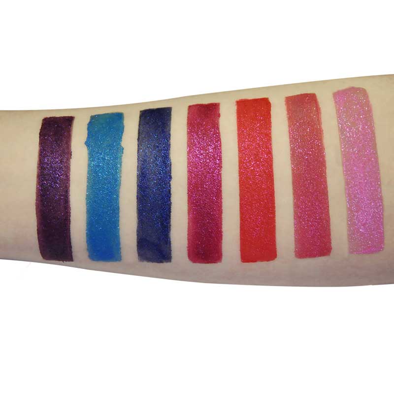 Lipstick LIQUIGHT LIGHTER DIAMANT LIPGloss métallique imperméable