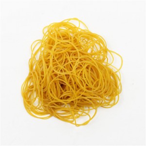 Ventes directes d\'usine de bandes de caoutchouc de haute qualité Haute élasticité et de la résilience haute résilience argent Bandes en caoutchouc groupées