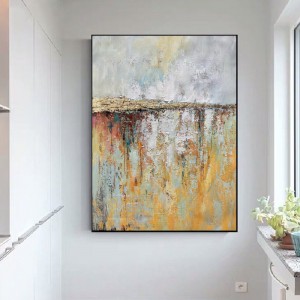 Autres peintures peintes peintes peintes portrait abstraite de toile de toile Abstrait mur à vendre
