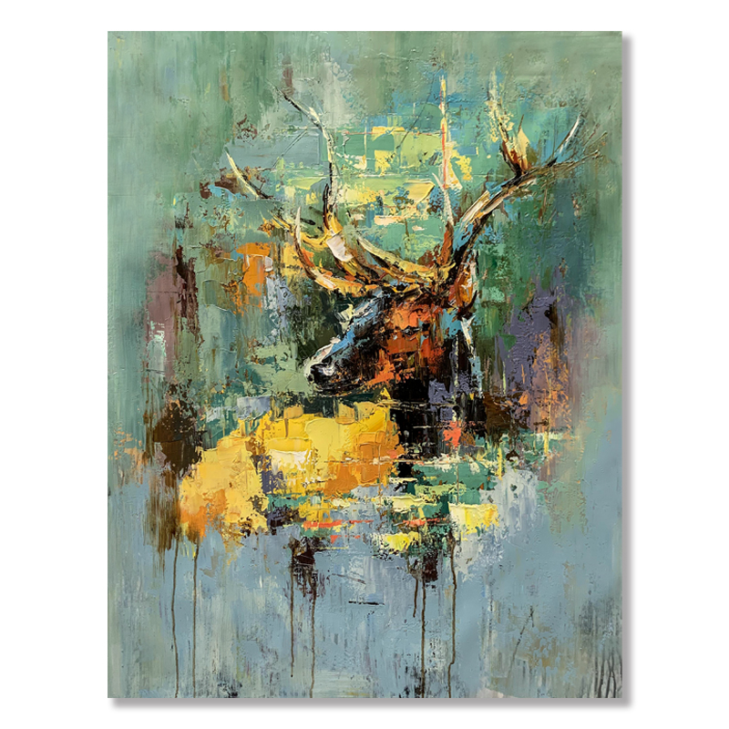 100% peinture à la main Abstrait toile personnalisée mur Art Art Artwork Cuadro Abstracto