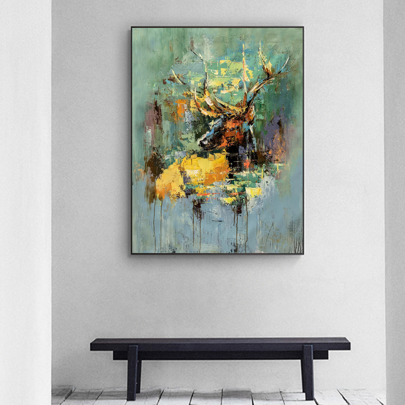 100% peinture à la main Abstrait toile personnalisée mur Art Art Artwork Cuadro Abstracto