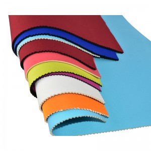 Sublimation Tissu Blanc Neoprène Porte-monnaie SBR Caoutchouc en caoutchouc SCR SCR STRETT NYLON SPANDEX Pull ennéoprène