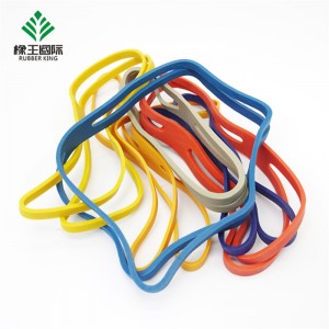 Fabricants Couleur personnalisée Couleur solide Élasticité élevée, Bandes de caoutchoucnaturelles sûres et respectueuses de l\'environnement pour les voyages