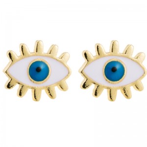 Mode transfrontalière européenne et américaine Femme cuivre goutte à gouttes d\'oreilles simples boucles d\'oreilles de diable eliers insnormes version coréenne japonaise des boucles d\'oreilles