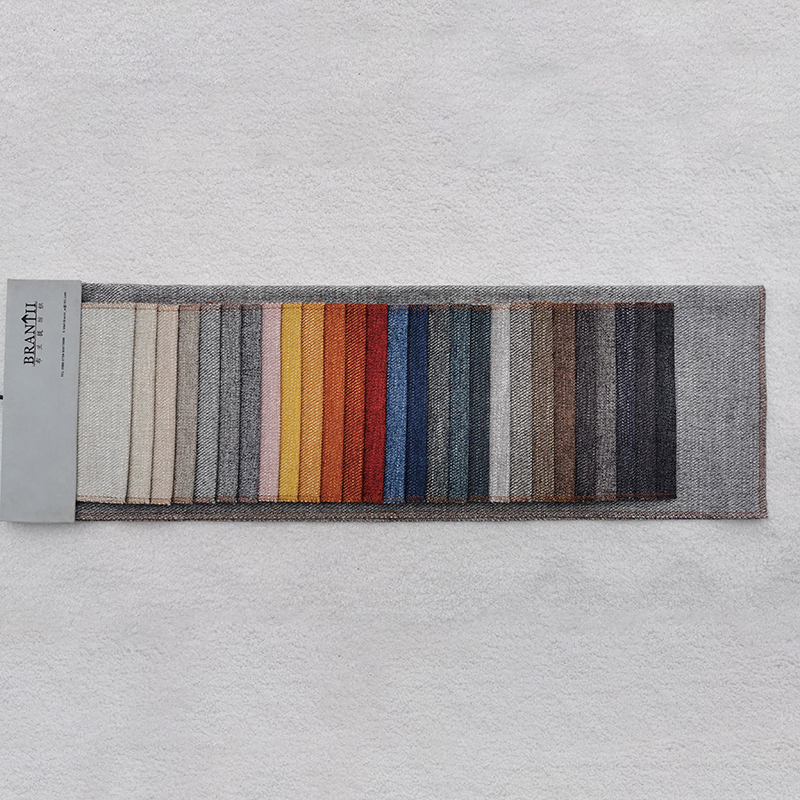 Tissu en lin en coton teint de fil BNT1893