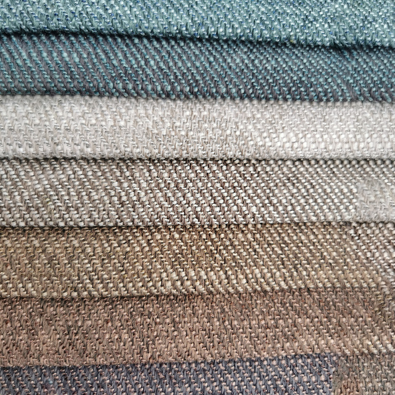 Tissu en lin en coton teint de fil BNT1893
