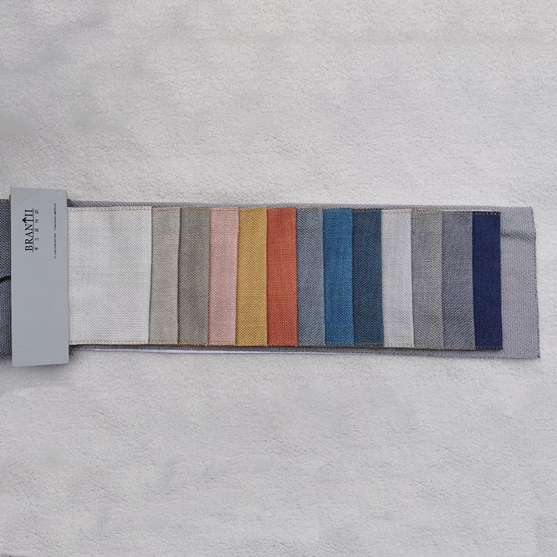 Tissu en lin en coton teint de fil BNT1903
