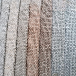 Tissu de lin en coton teint BNT1917