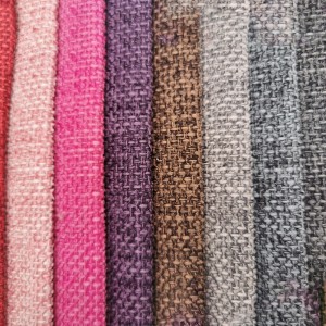 Tissu de lin en coton teint BNT1917