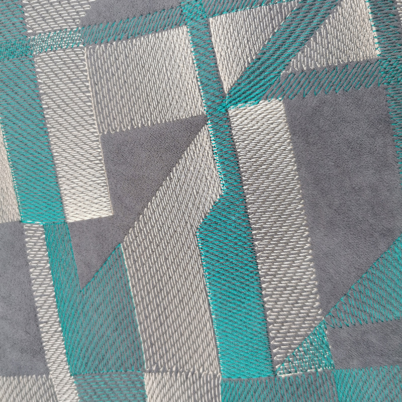 Tissu flannel brodé BNT6867