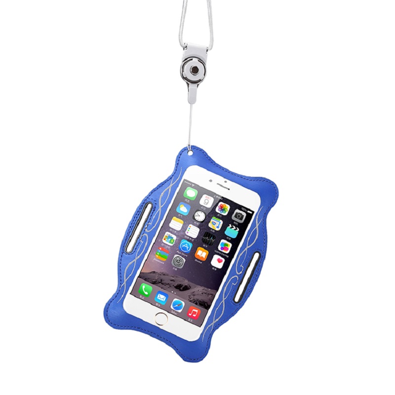 Personnalisé Logo Gym Armband Sport Sport Band Band Bag d'un boîtier de bras de téléphone portable Sac à bras de téléphone ennéoprène