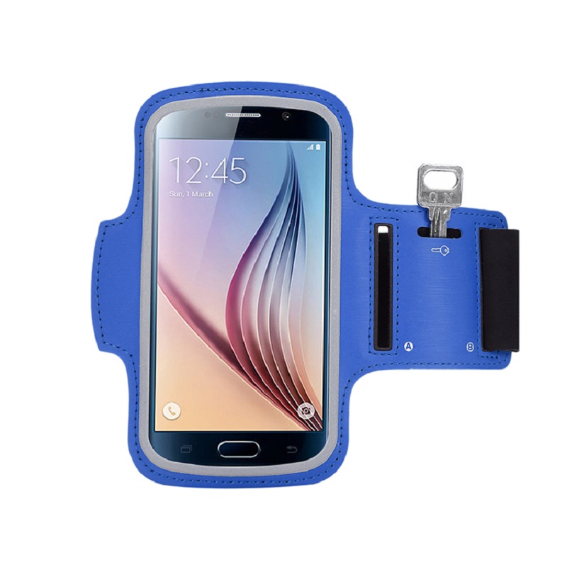 Éco-convivial Course moderne Jogging LED Brassard Elastic Sport Téléphone Bras Bras de téléphone portable en cuir PU